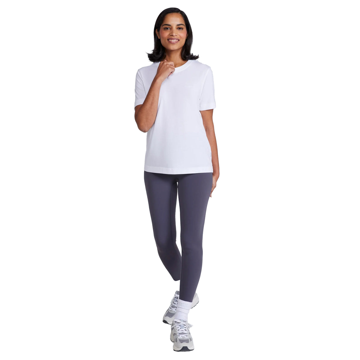 Animal Womens Plain T-Shirt White