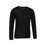Mountain Warehouse Mens Merino Wool Thermal Top Black