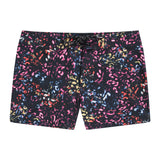 Animal Womens Aurora All-Over Print Board Shorts Jet Black