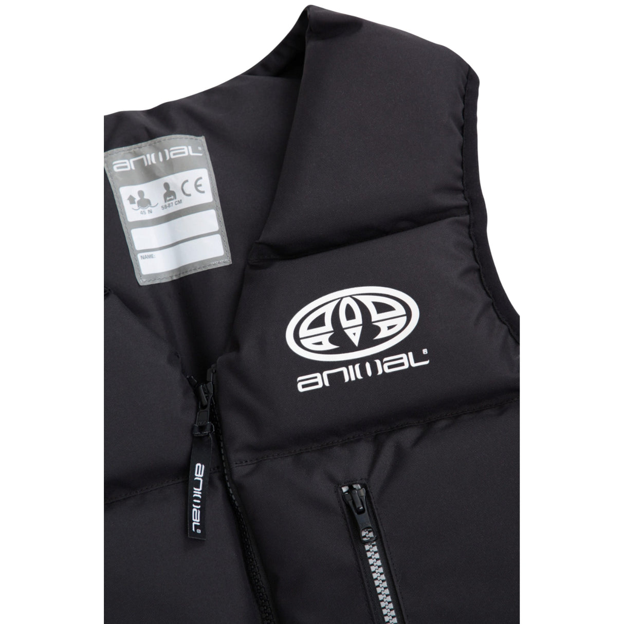 Animal Unisex Adult Mist Buoyancy Aid Jet Black