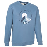 Mountain Warehouse Mens Regional District Lake Sweatshirt Blue