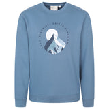 Mountain Warehouse Mens Regional District Lake Sweatshirt Blue