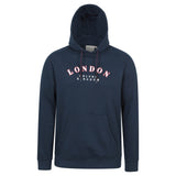 Mountain Warehouse Mens Regional London Graphic Hoodie Navy