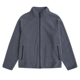 Animal Mens Andy Borg Fleece Jacket Light Grey