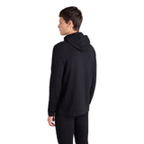 Animal Mens Merino Wool Hoodie Black