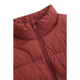 Animal Mens Lightweight Packable Down Jacket Red