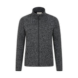 Mountain Warehouse Mens Idris III Full Zip Fleece Jacket Black