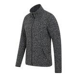 Mountain Warehouse Mens Idris III Full Zip Fleece Jacket Black
