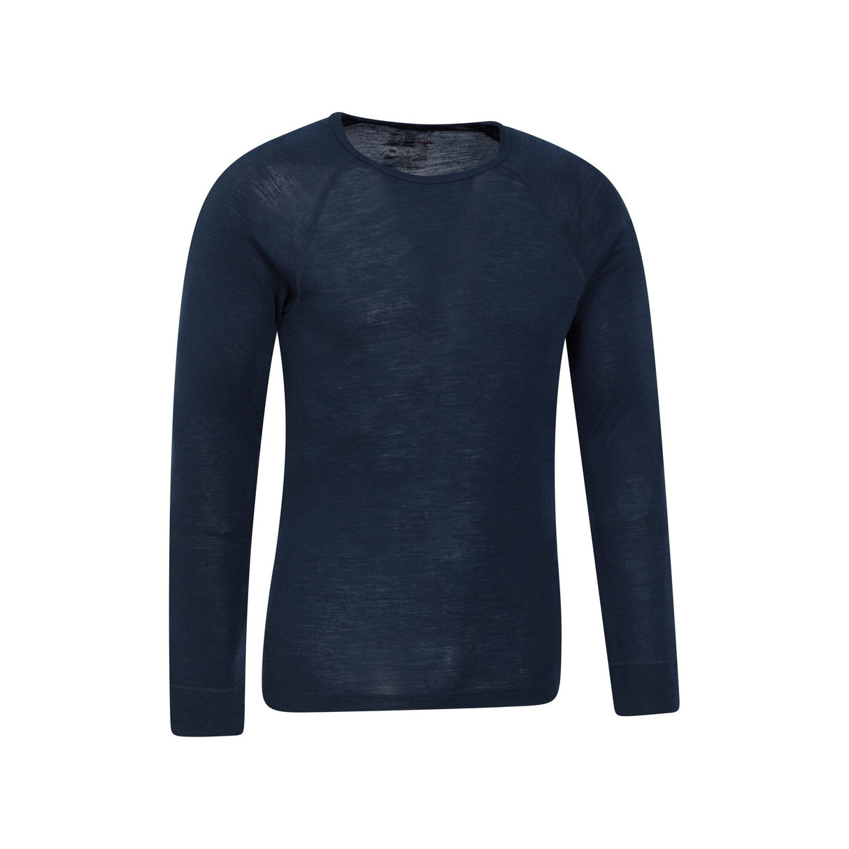 Mountain Warehouse Mens Merino Wool Base Layer Top (Pack of 2) Navy