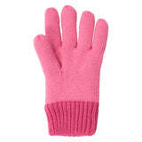 Animal Kids Faux Fur Lined Hat And Gloves Set Pink