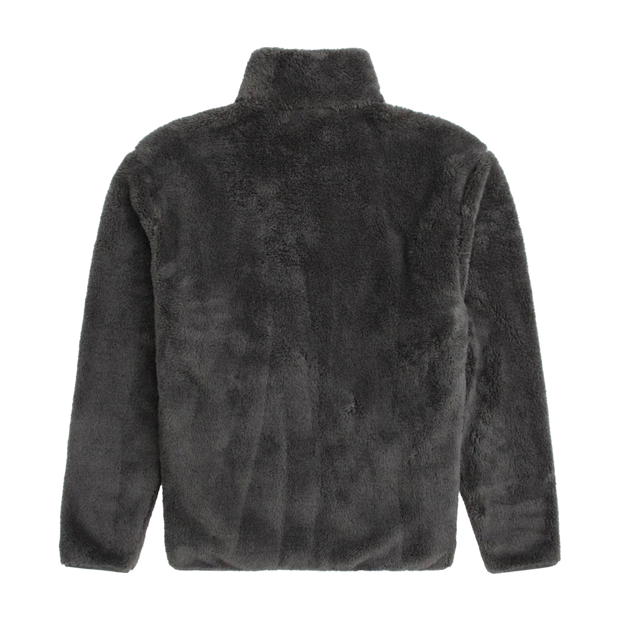 Animal Mens Teddy Fleece Half Zip Jacket Khaki
