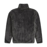 Animal Mens Teddy Fleece Half Zip Jacket Khaki