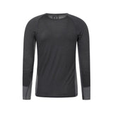 Mountain Warehouse Mens Long-Sleeved Base Layer Top Charcoal