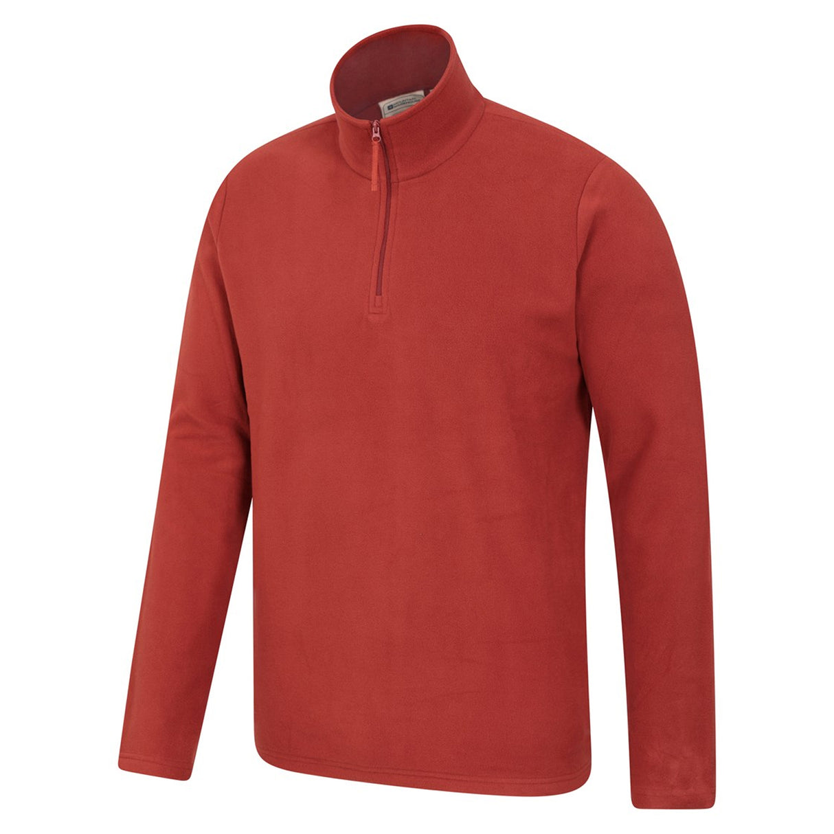 Mountain Warehouse Mens Camber II Half Zip Fleece Red