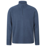 Mountain Warehouse Mens Camber II Half Zip Fleece Blue