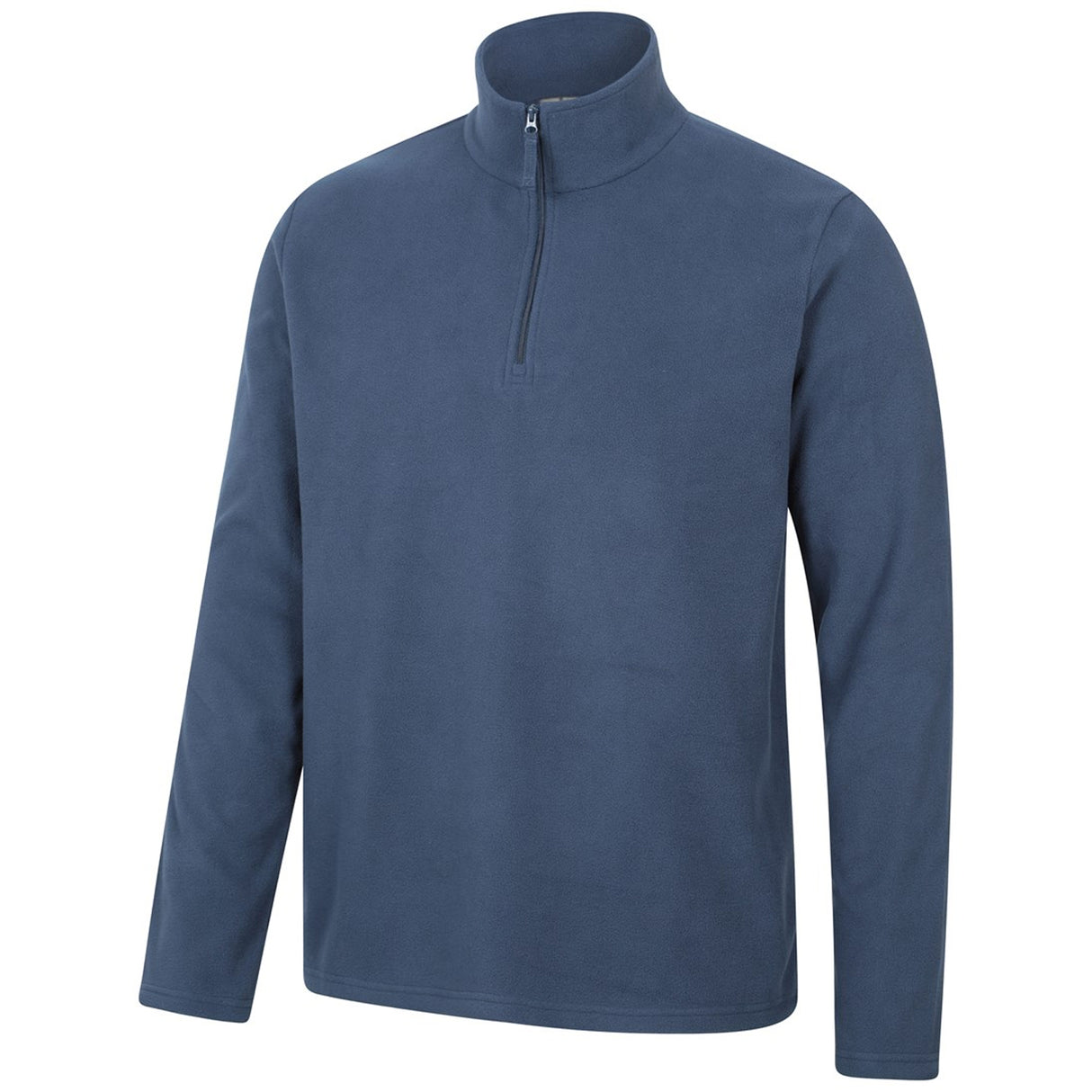 Mountain Warehouse Mens Camber II Half Zip Fleece Blue