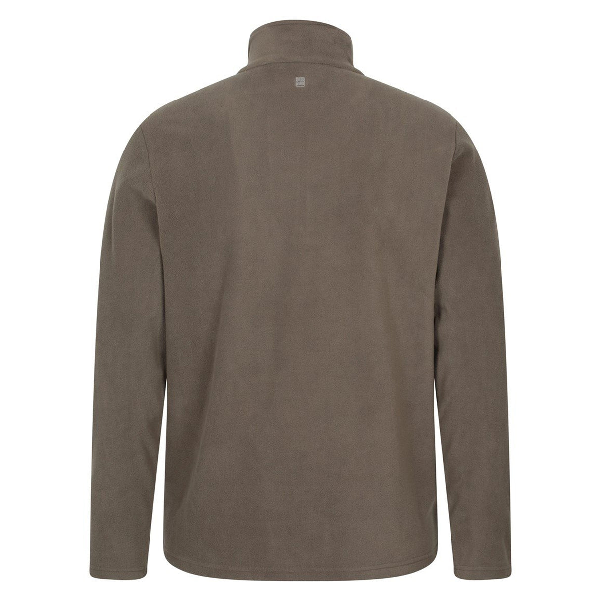 Mountain Warehouse Mens Camber II Half Zip Fleece Light Brown