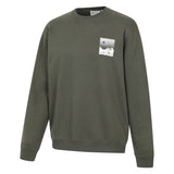 Mountain Warehouse Mens Mountain Scene Sweatshirt Green