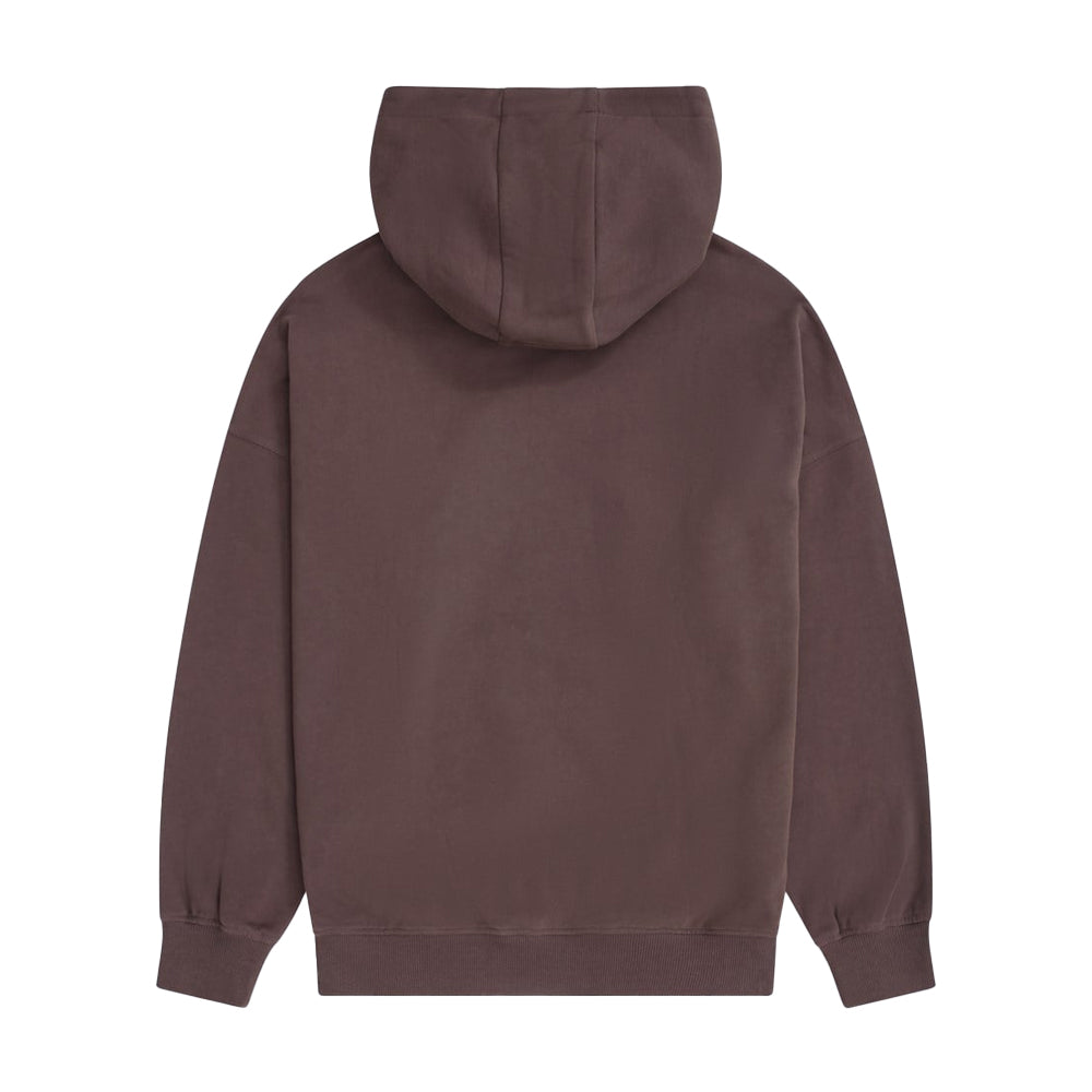 Animal Womens Idol Drop Shoulder Hoodie Brown