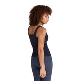 Animal Womens Active Ribbed Vest Top Black