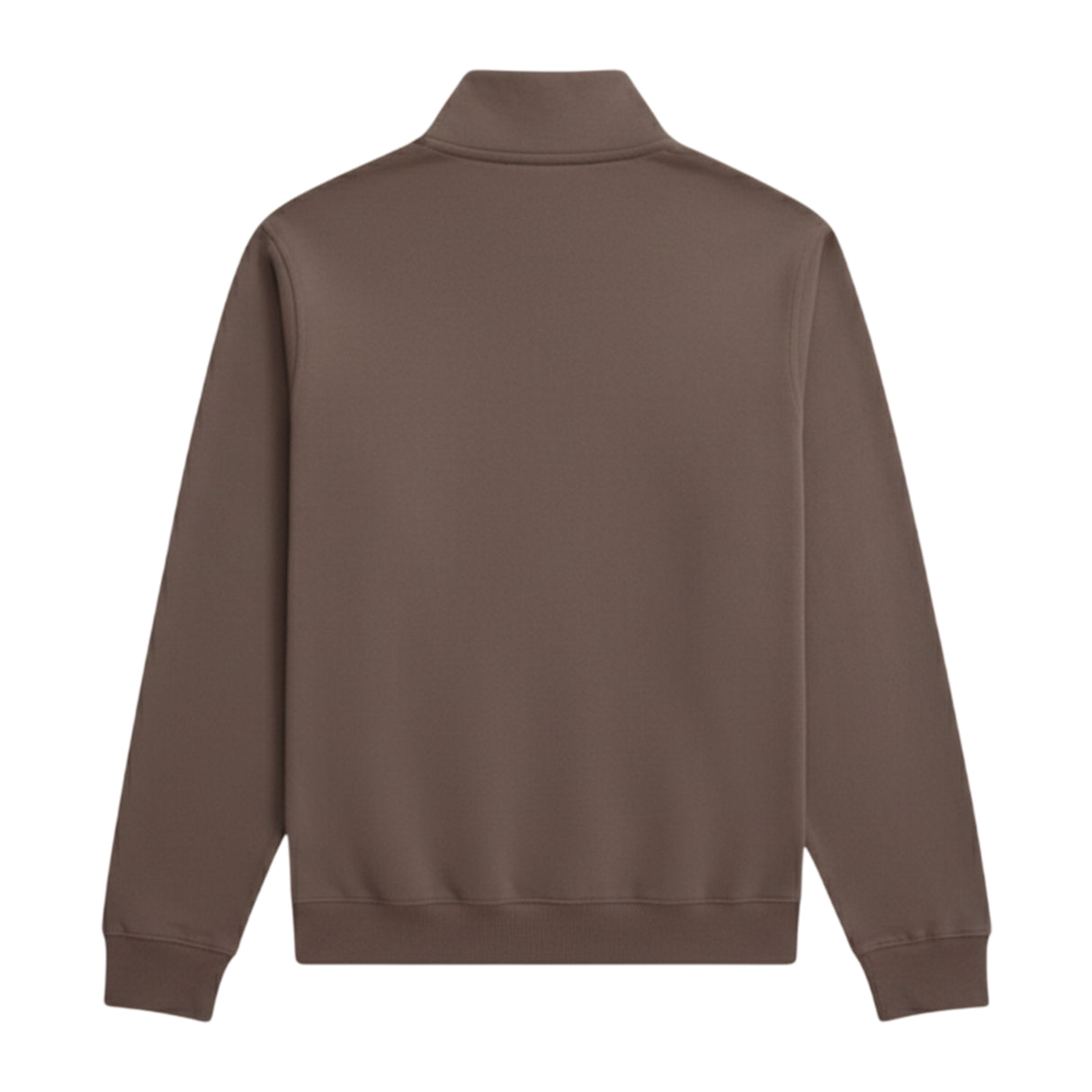 Animal Mens Sid Half Zip Sweatshirt Brown