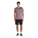 Animal Mens Active Short-Sleeved T-Shirt Purple