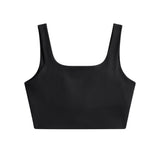 Animal Womens Laurel Cropped Tank Top Black