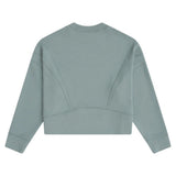 Animal Womens Active Crop Sweatshirt Pale Green