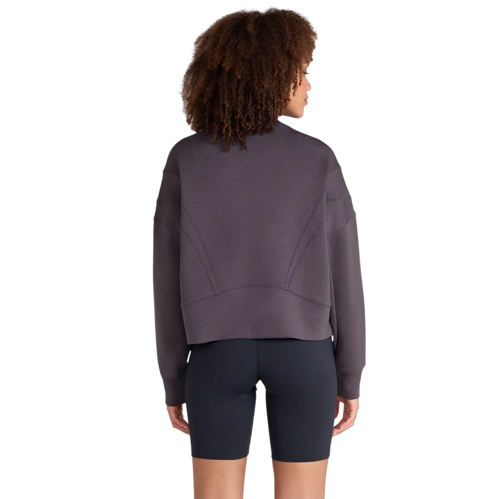 Animal Womens Active Crop Sweatshirt Taupe