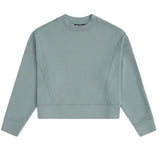 Animal Womens Active Crop Sweatshirt Pale Green