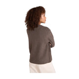 Animal Womens Fluffy Jumper Brown
