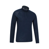 Mountain Warehouse Mens Merino II Base Layer Top Navy
