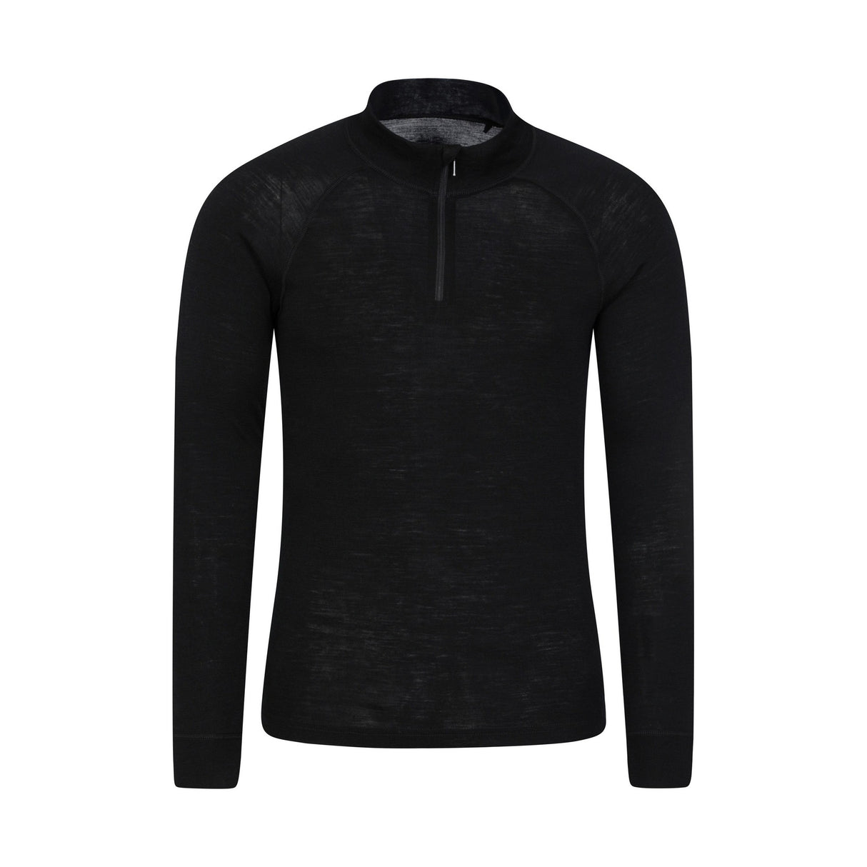 Mountain Warehouse Mens Merino II Base Layer Top Black