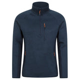 Mountain Warehouse Mens Treston Fleece Top Navy