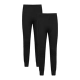 Mountain Warehouse Mens Talus Base Layer Bottoms (Pack of 2) Black