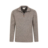 Mountain Warehouse Mens Idris II Half Zip Fleece Top Beige