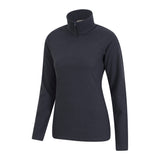 Mountain Warehouse Womens Camber II Fleece Top Dark Blue