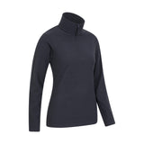 Mountain Warehouse Womens Camber II Fleece Top Dark Blue