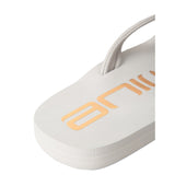 Animal Womens Logo Recycled Flip Flops Grey/Gold