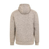 Mountain Warehouse Mens Nevis II Faux Fur Hoodie Beige