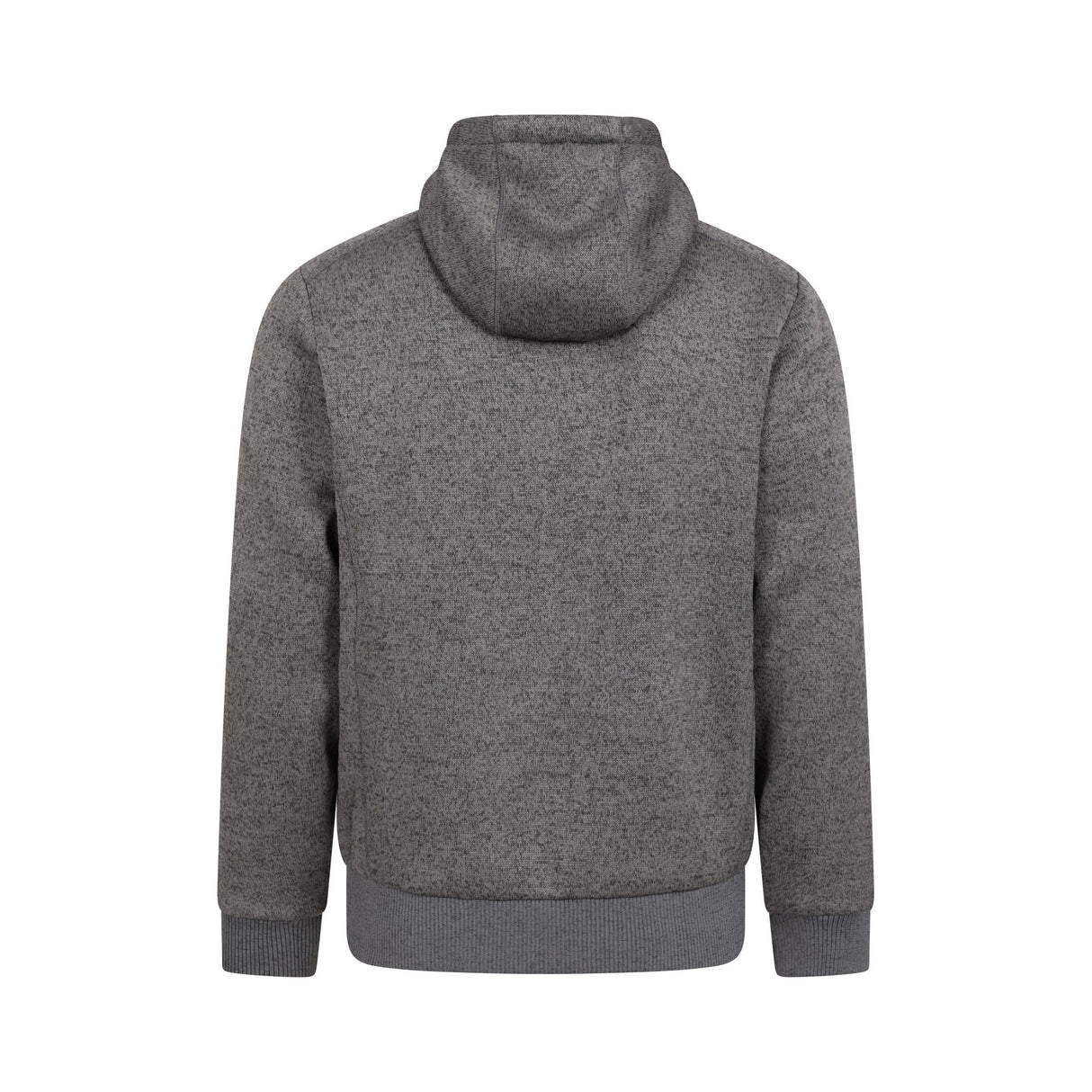 Mountain Warehouse Mens Nevis II Faux Fur Hoodie Black