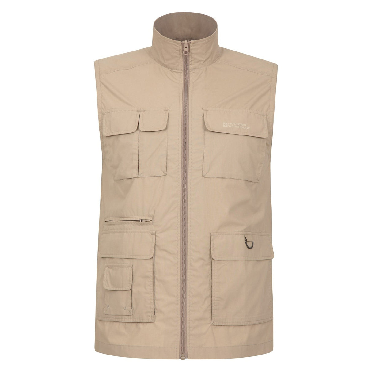 Mountain Warehouse Mens Trek II Gilet Beige