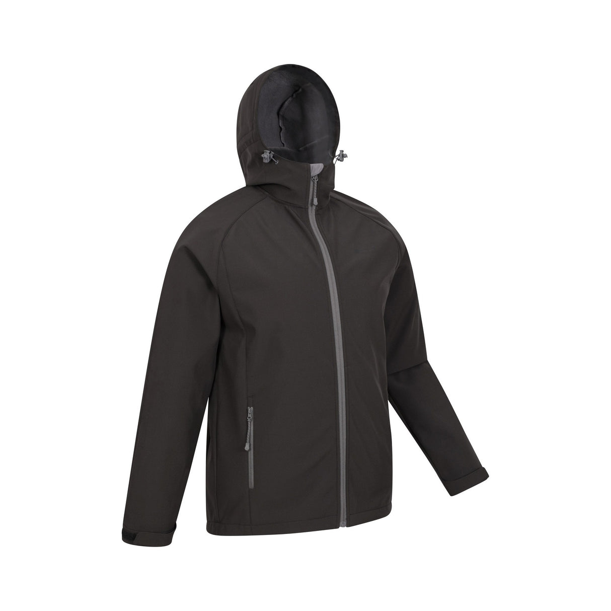 Mountain Warehouse Mens Exodus Waterproof Soft Shell Jacket Black