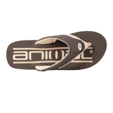 Animal Mens Jekyl Recycled Flip Flops Green