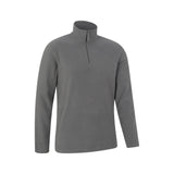 Mountain Warehouse Mens Camber II Half Zip Fleece Top Mustard