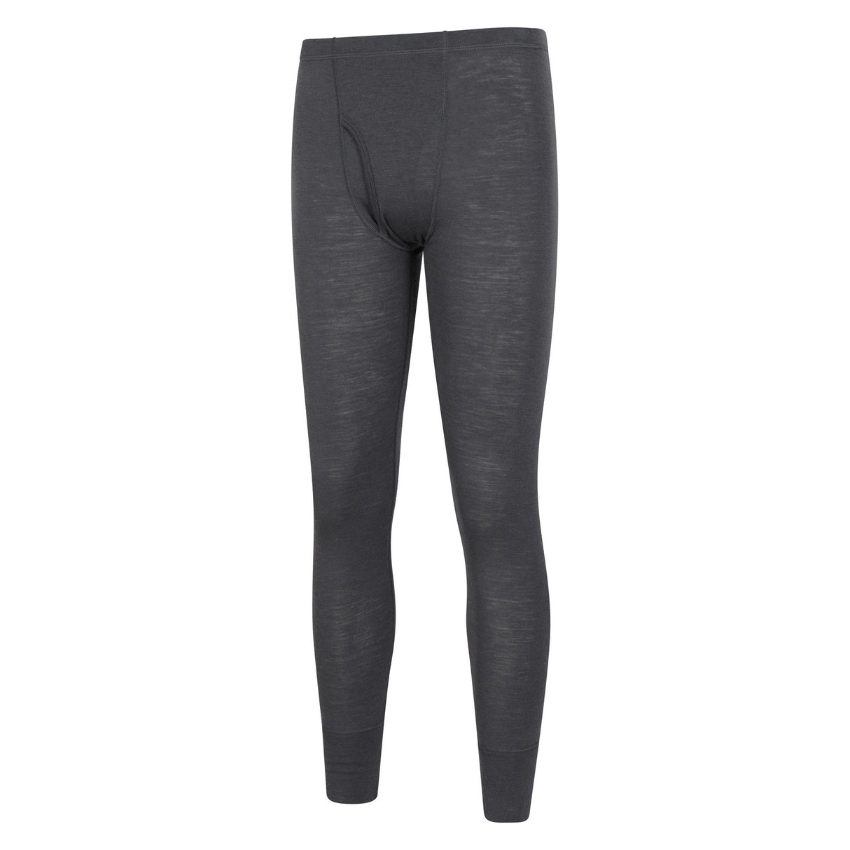 Mountain Warehouse Mens Merino II Thermal Bottoms Dark Grey