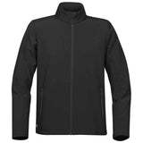 Stormtech Mens Orbiter Soft Shell Jacket Black/Carbon