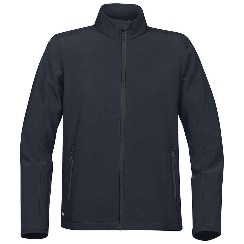 Stormtech Mens Orbiter Soft Shell Jacket Navy/Carbon