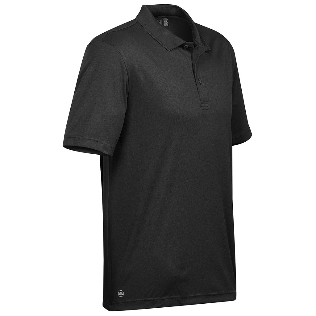 Stormtech Mens Eclipse PiquÃ© Polo Shirt Black