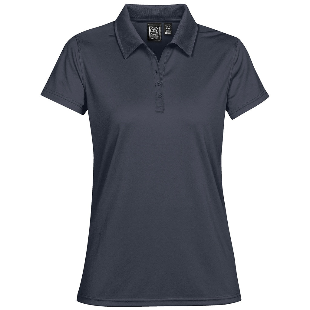 Stormtech Womens Eclipse PiquÃ© Polo Shirt Navy